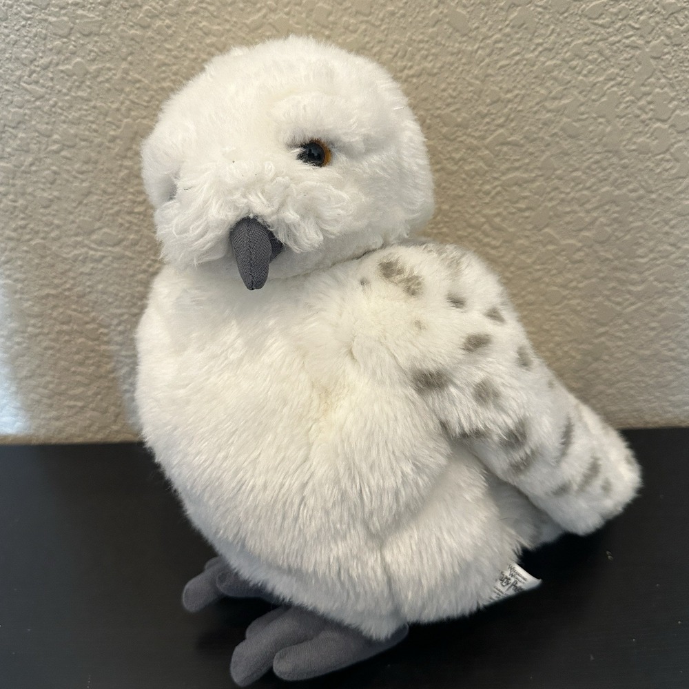 Harry Potter Hedwig Hand Puppet Owl 12" Plush Universal Studios 2019